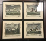 Group of 4 framed Thomas Spencer prints