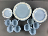 42 piece set of Wedgwood plates and cups