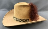 Koret City Blues Leather cowboy Hat