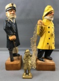 Group of 3 Nautical Figurines