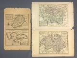 Group of 3 H. Moll maps