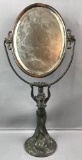 Vintage Art Nouveau Vanity Mirror