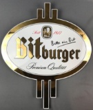 Bitburger reproduction Porcelain Advertising sign