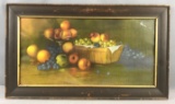 Vintage Framed Print of fruit