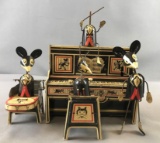 Vintage Louis Marx & Co. mechanical Tin toy: Marx Merrymakers