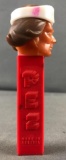 Vintage no feet PEZ dispenser: wounded soldier