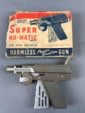 Vintage Super Nu-Magic Harmless Paper Buster Gun in original package
