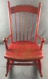 Antique 1890s Child size rocking chair