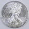 2009 $1 American Silver Eagle One Ounce Fine Silver Round.