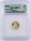 2002 $5 American Gold Eagle 1/10th oz. Fine Gold (ICG) MS70.