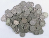 Group of (160) 1930's Buffalo Nickels.