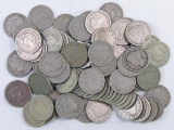 Group of (100) Liberty head Nickels.