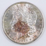 1896 P Morgan Silver Dollar.