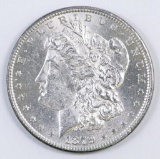 1879 P Morgan Silver Dollar.