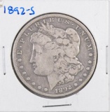 1892 S Morgan Silver Dollar.