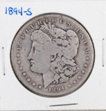 1894 S Morgan Silver Dollar.