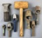 Group of 8 Vintage leather working tools