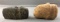 Group of 2 Native American Axe Heads