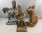 Group of 3 Statues