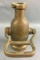 Antique Brass Fire Hose Fog Nozzle Valve