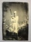 Antique Tintype Photo of Baseball Player