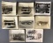 Group of 90+ black and white photographs and prints of firetrucks