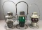 Group of 3 Railroad Lanterns