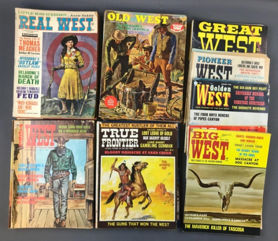 Group of Vintage Western Magazines
