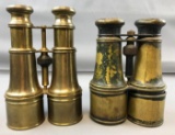 Vintage Brass Binoculars made in France