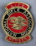 Vintage National Rifle Association Life Member Patch/Pin
