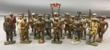 Group of 21 Antique Lead Soldiers