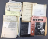 Group of Vintage Paperwork from Avery Farm Machinery Co