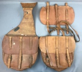 Group of Vintage Spalding Leather Bags