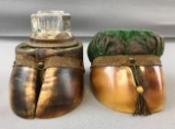 Vintage Inkwell set made from hooves