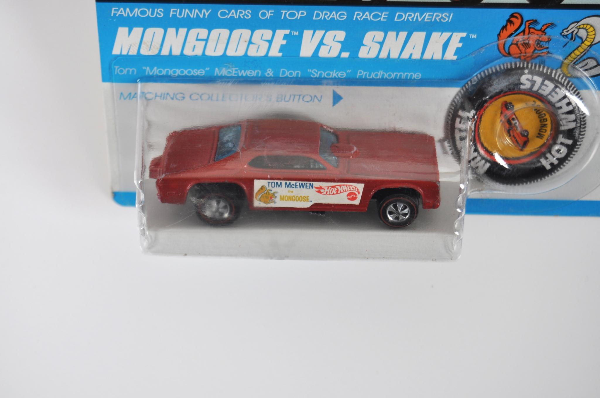 Hot Wheels Red Line Tom McEwen Mongoose vs Snake | Proxibid