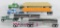 Group of 4 DCP Die-Cast Semi Trucks with Trailers