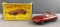 Matchbox No. 32 E Type Jaguar die cast vehicle with Original Box