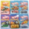 Group of 6 Hot Wheels Die-Cast Cars in Original Packaging