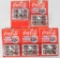 Group of 5 Coca-Cola Tiny Tuffs Die-Cast Vehicles