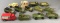 Group of 13 die-cast military vehicles and more