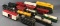 Group of 15 O scale model train cars