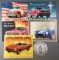 Group of 6 Classic Vehicles Metal Signs