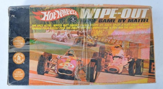 Hot Wheels Wipe-Out Racing Game with Original Box