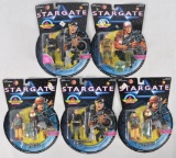 Group of 5 Stargate Action Figures in Original Packaging