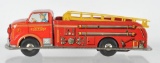 Vintage Marx VFD Tin Litho Fire Friction Truck