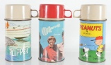 Group of 3 Vintage Thermos