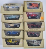 Group of 10 Matchbox Models of Yesteryear Die-Cast Vehicles with Original Boxes