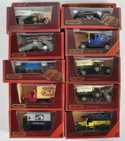 Group of 10 Matchbox Models of Yesteryear Die-Cast Vehicles with Original Boxes