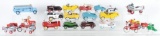 Group of 23 Hallmark Kiddie Car Classic Die-Cast Pedal Car Ornaments