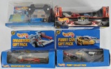 Group of 4 Hot Wheels Die-Cast Vehicle Gift Packs